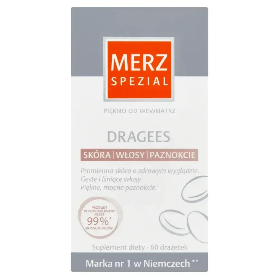 Мерц Merz Spezial для волос, ногтей, кожи драже №60: цены и характеристики