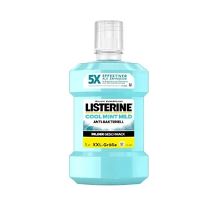 Ополіскувач для порожнини рота м'який "Прохолодна м'ята", 1 л, Listerine