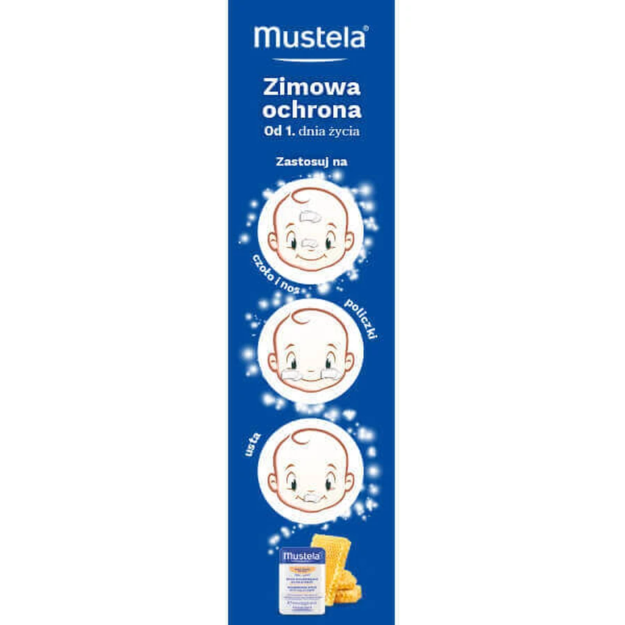 Стик для губ и лица Mustela Bebe с колд-кремом питательный для сухой кожи, 9.2 г: цены и характеристики