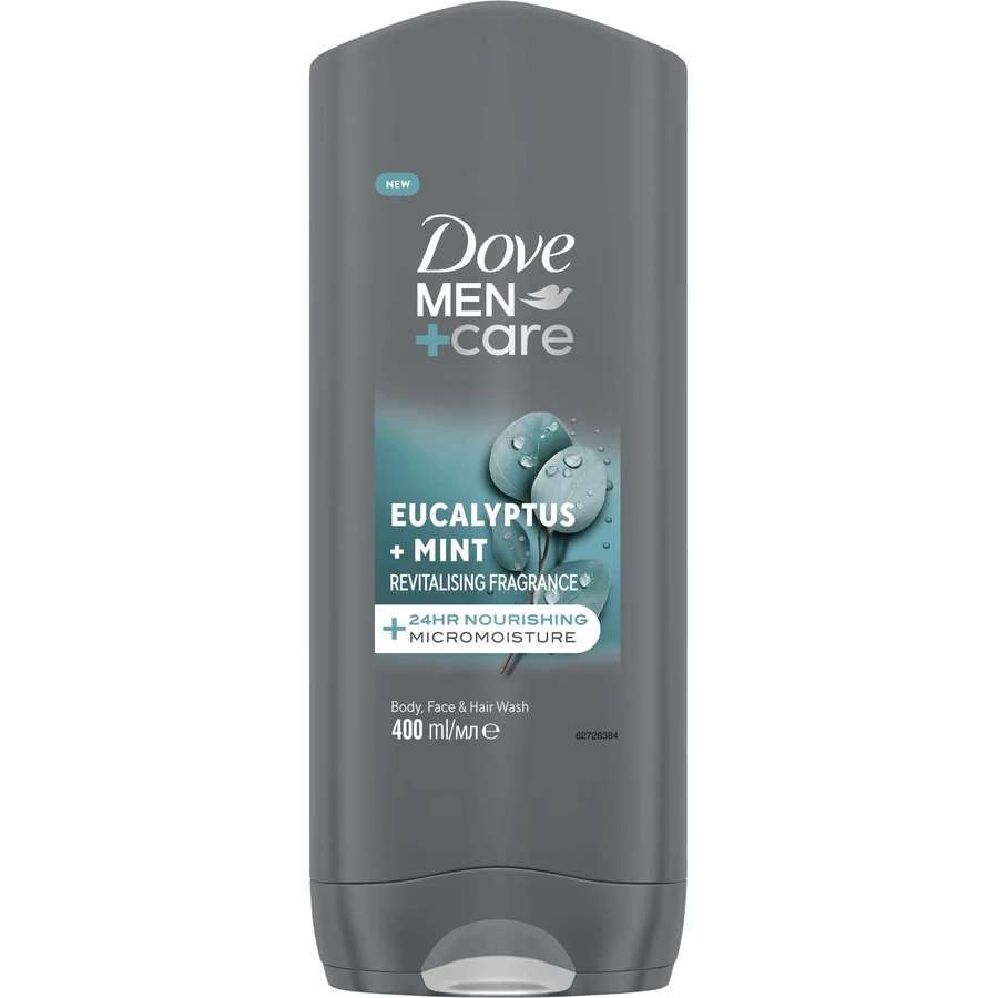 Гель для душа DOVE MEN+CARE Эвкалипт с мятой 400 мл: цены и характеристики
