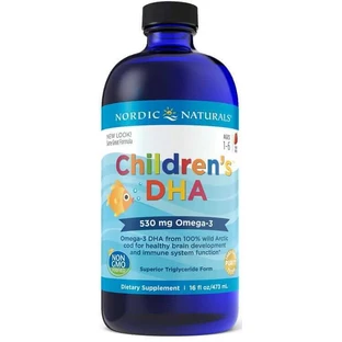Nordic Naturals Дитяча DHA 530 мг полуниця 473 мл