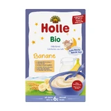 Holle Банановая молочная каша Bio, полузерновая, после 6 месяцев, 250 г