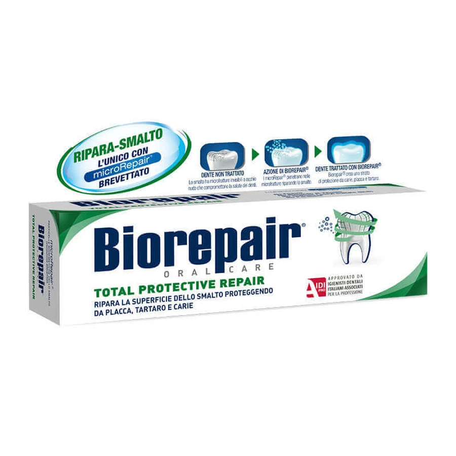 Зубна паста Total Protective Repair Biorepair Plus, 75 мл, Croswell: ціни та характеристики