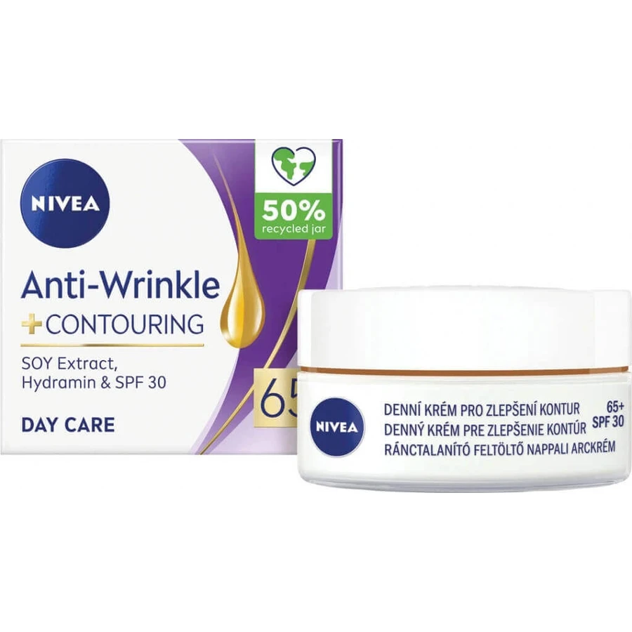 NIVEA 65+ контурный бондинг 1×50 мл, дневной крем: цены и характеристики