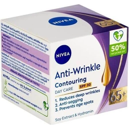 NIVEA 65+ контурный бондинг 1×50 мл, дневной крем: цены и характеристики