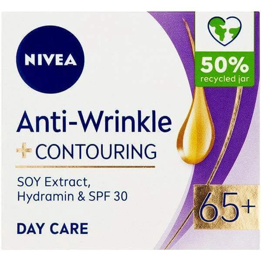 NIVEA 65+ контурный бондинг 1×50 мл, дневной крем: цены и характеристики