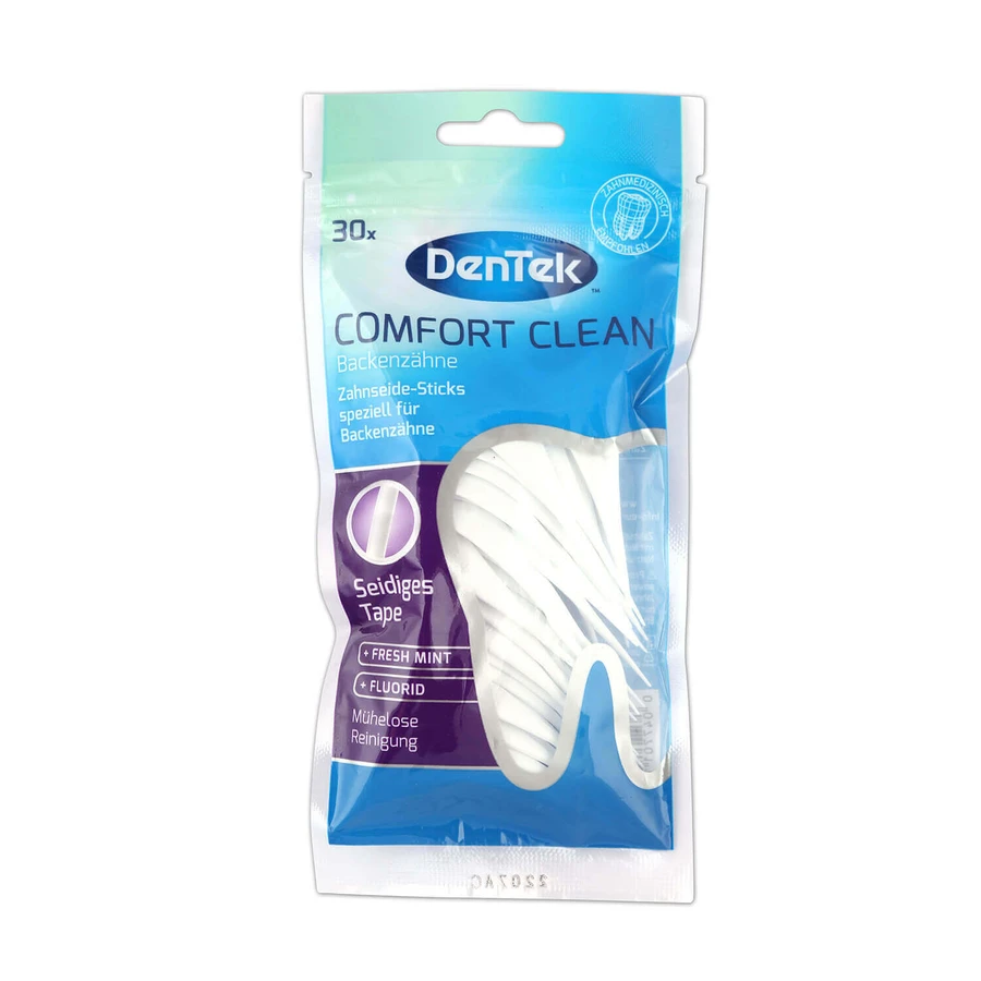 DenTek, Comfort Clean, зубная нить с палочкой, 30 штук: цены и характеристики