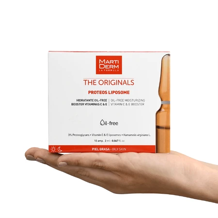 MartiDerm The Originals Proteos Liposome, увлажняющая сыворотка с антиоксидантами, кожа тауни, 2 мл x 10 ампул: цены и характеристики