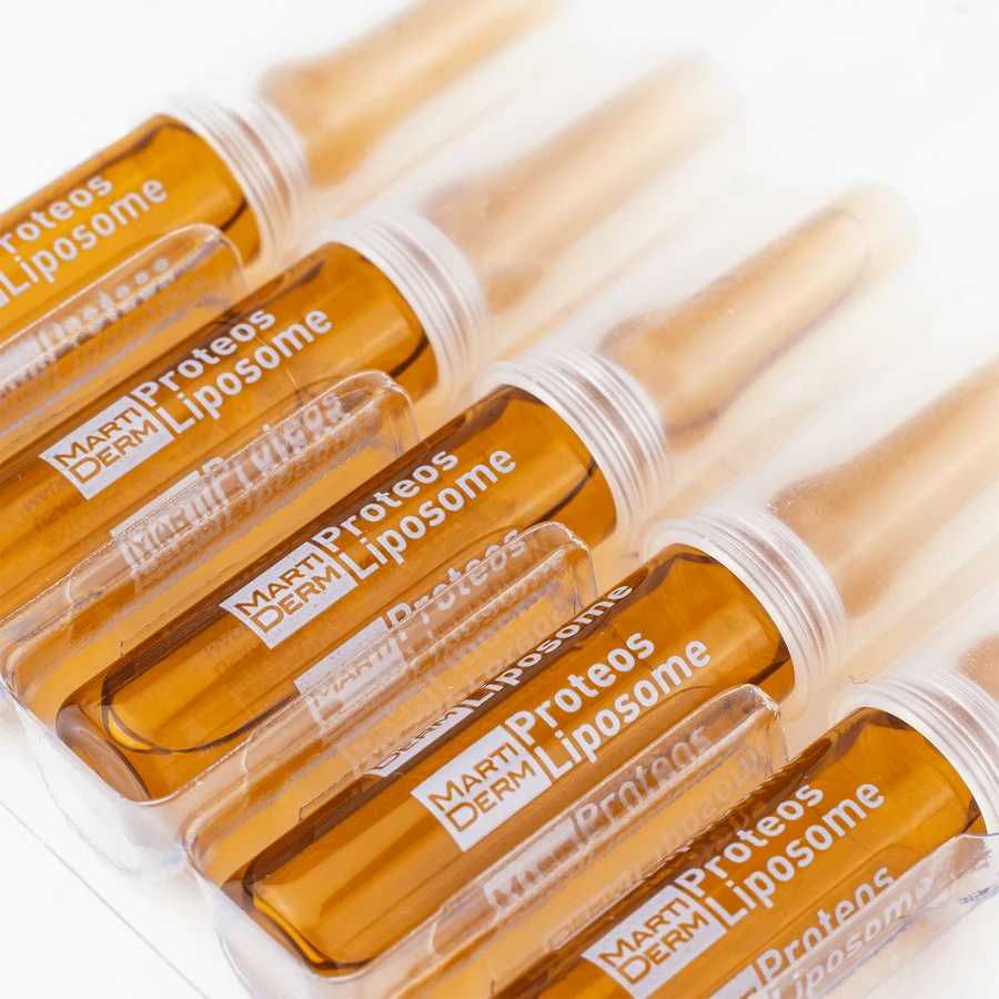 MartiDerm The Originals Proteos Liposome, увлажняющая сыворотка с антиоксидантами, кожа тауни, 2 мл x 10 ампул: цены и характеристики