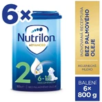 Nutrilon 2 Удосконалена наступна суха молочна суміш для дітей 6 х 800 г: ціни та характеристики