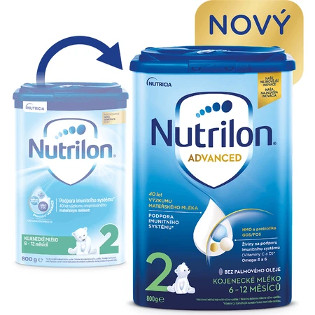 Nutrilon 2 Удосконалена наступна суха молочна суміш для дітей 6 х 800 г: ціни та характеристики