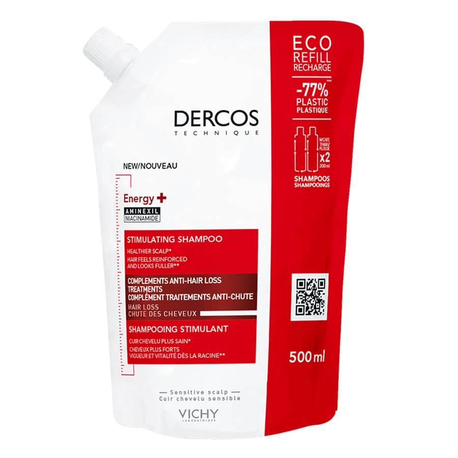 Vichy Dercos Energy+ Укрепляющий шампунь, акции, 500 мл: цены и характеристики