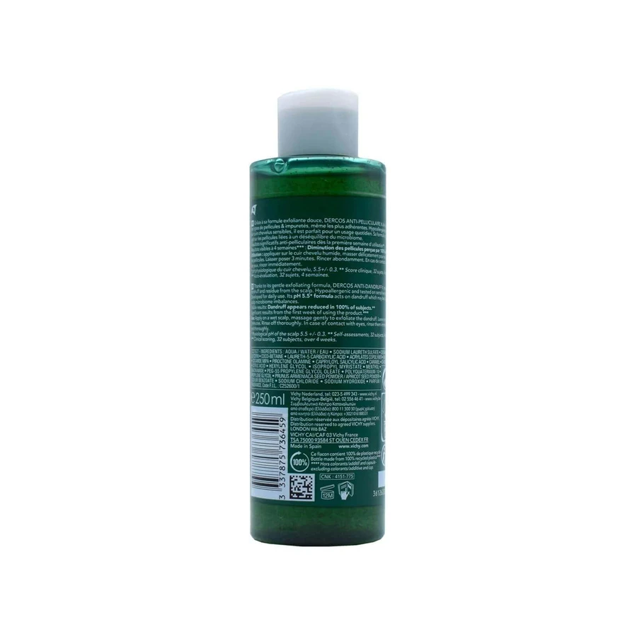 Vichy Dercy Dercos K очищающий шампунь, 250 мл: цены и характеристики