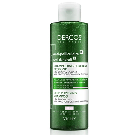 Vichy Dercy Dercos K очищающий шампунь, 250 мл: цены и характеристики