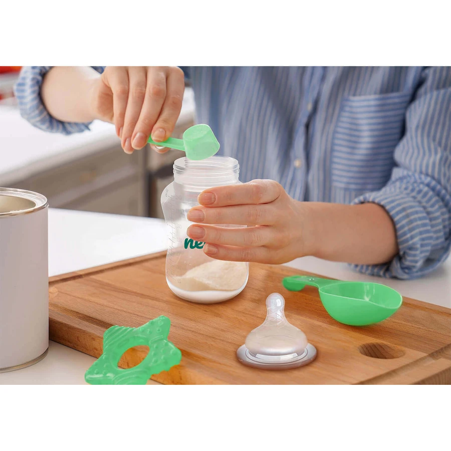 Neno Bottle, антиколиковая бутылочка для кормления и обучения питью, с соской и дренажной трубкой, 3-6 месяцев, 240 мл: цены и характеристики