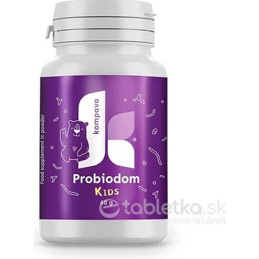 KOMPAVA Пробиодом KIDS 1×60 г, пищевая добавка: цены и характеристики