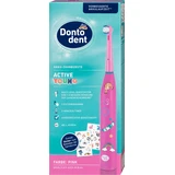 Dontodent Зубна щітка з батарейками Active Young рожева, 1 шт.