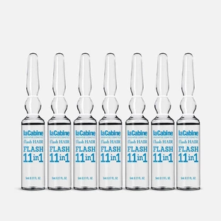 11 в 1 Flash Hair 11 в 1 флаконы, 7 флаконов х 5 мл, La Cabine