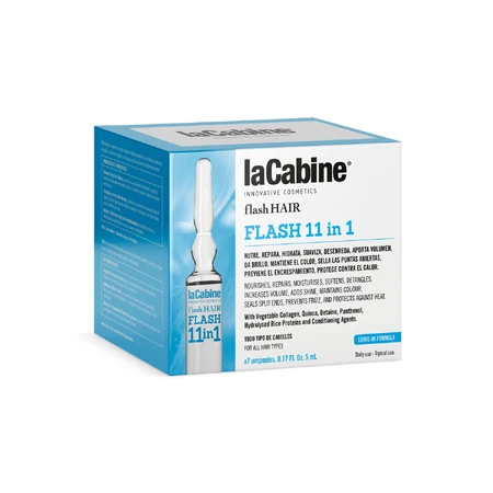 11 в 1 Flash Hair 11 в 1 флаконы, 7 флаконов х 5 мл, La Cabine: цены и характеристики