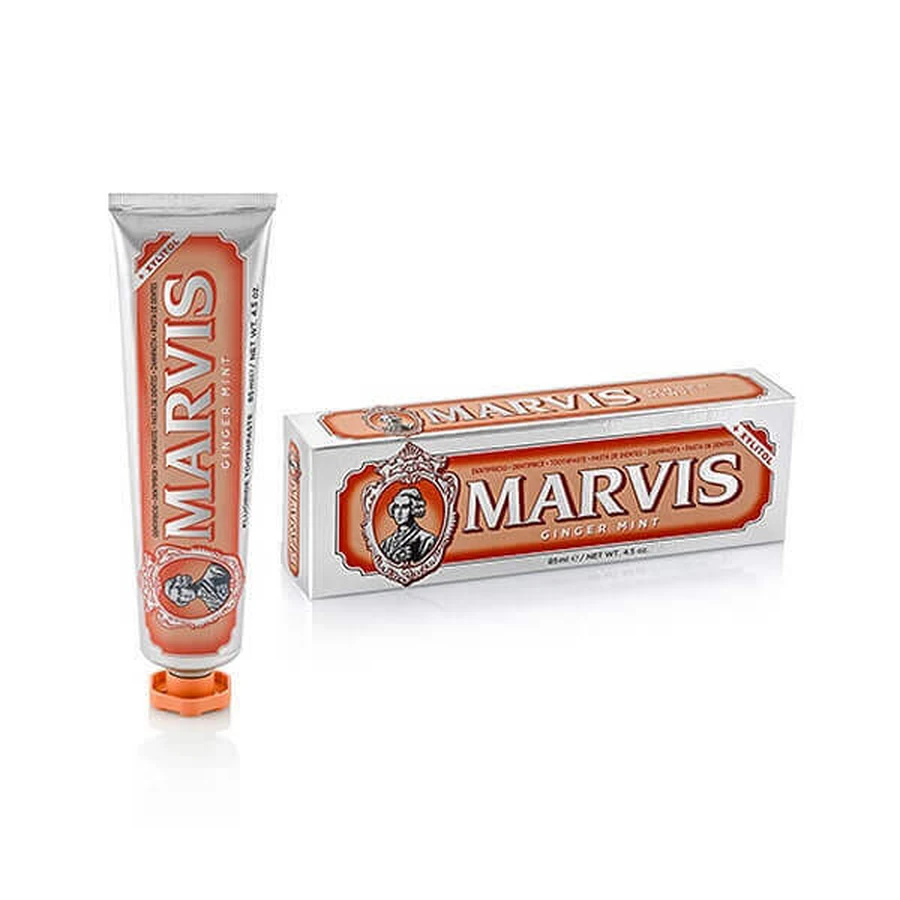 Зубна паста зі смаком імбиру та м'яти Marvis Ginger Mint, 85 мл, Ludovico Martelli: ціни та характеристики