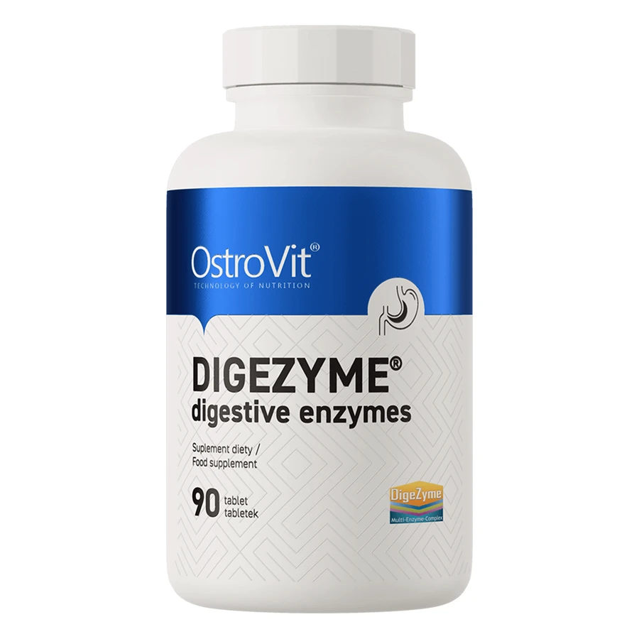 OstroVit Digezyme, пищеварительные ферменты, 90 таблеток: цены и характеристики