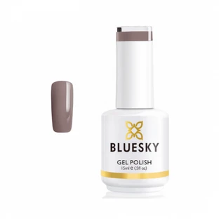 Bluesky UV Полуперманентный лак для ногтей Taupe Beige Grey 15 мл