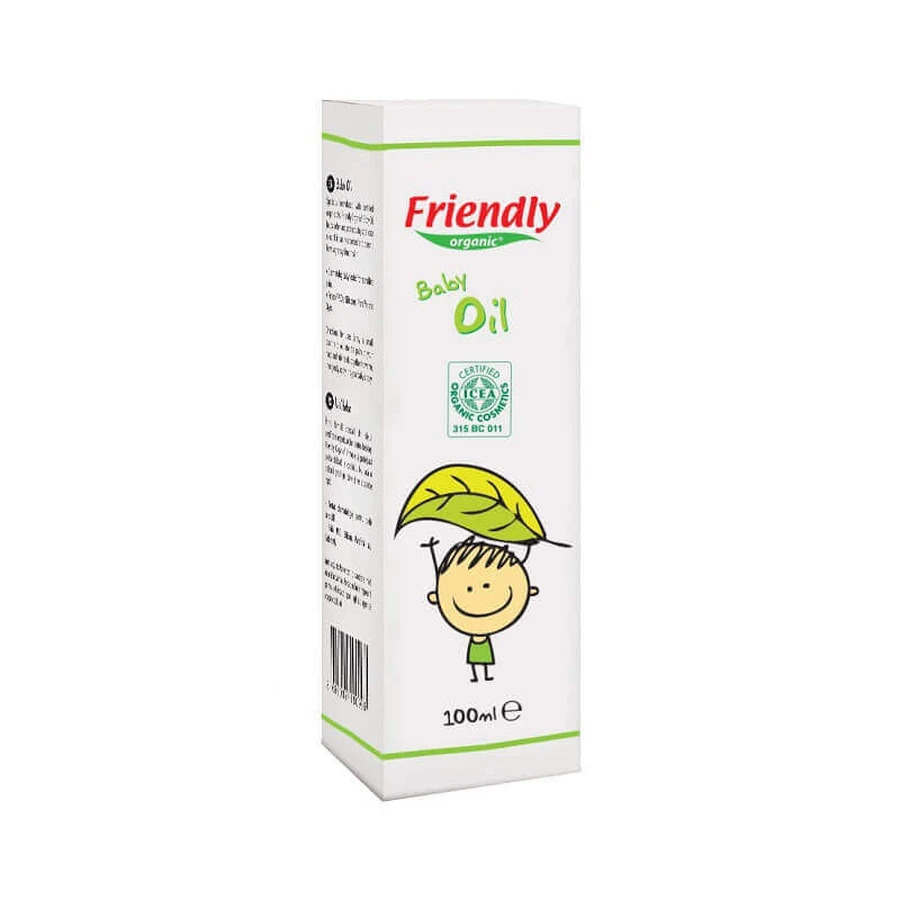 Дитяче масло для тіла, 100 мл, Friendly Organic: ціни та характеристики
