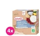 Снеки Babybio на козячому молоці з яблуком та малиною 4 х 85 г