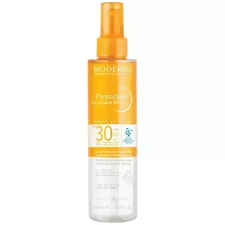 Сонцезахисна вода SPF 30 для чутливої шкіри Photoderm Bronz, 200 мл, Bioderma: ціни та характеристики
