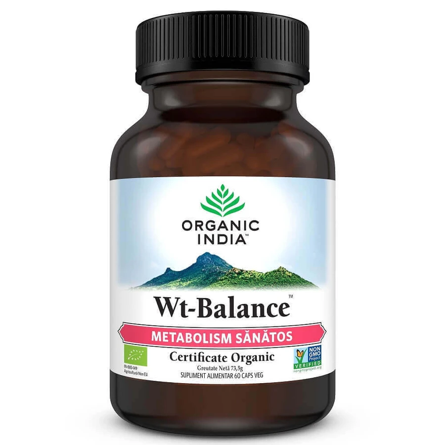 Wt-Balance, Metabolism Sanatos, 60 капсул, Organic India: цены и характеристики