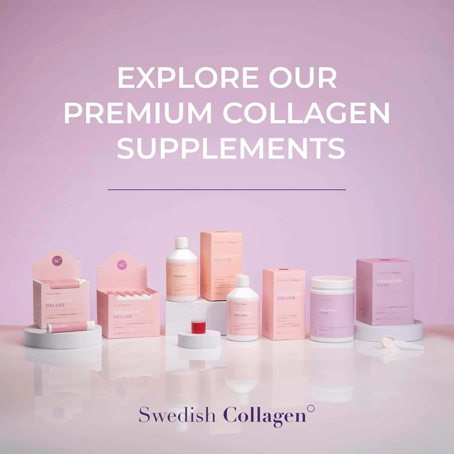 Чистий гідролізований колагеновий порошок Swedish Collagen 10.000 мг, 300 г: ціни та характеристики