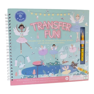 Fun Enchanted Fun Enchanted Transfer Activity Book, 3 года+, Floss & Rock