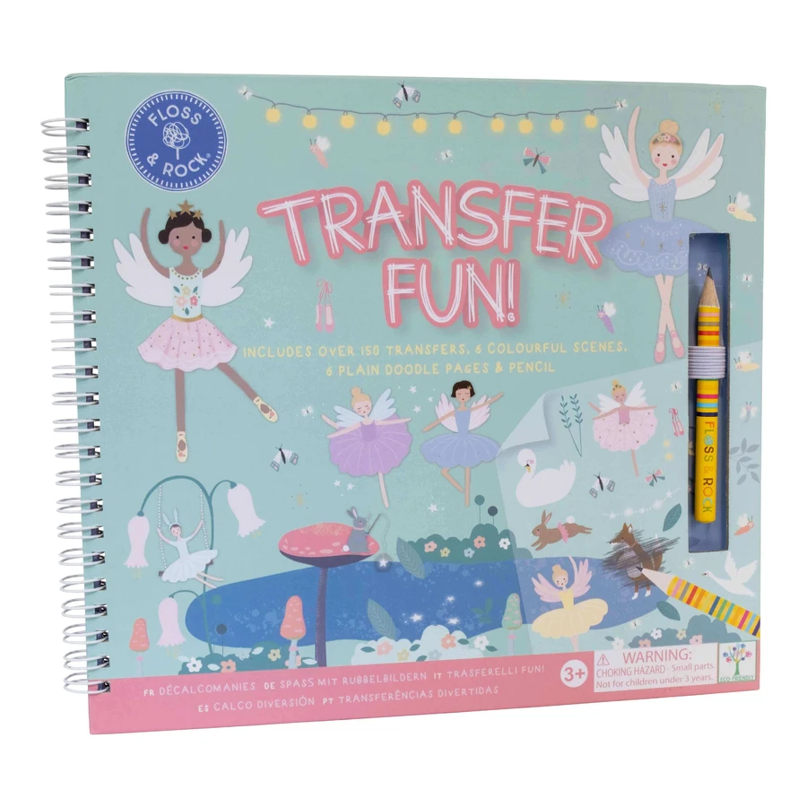 Fun Enchanted Fun Enchanted Transfer Activity Book, 3 года+, Floss & Rock: цены и характеристики
