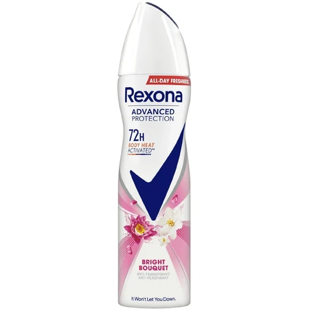 Rexona Яскравий букет антиперспірант-спрей 150 мл: ціни та характеристики