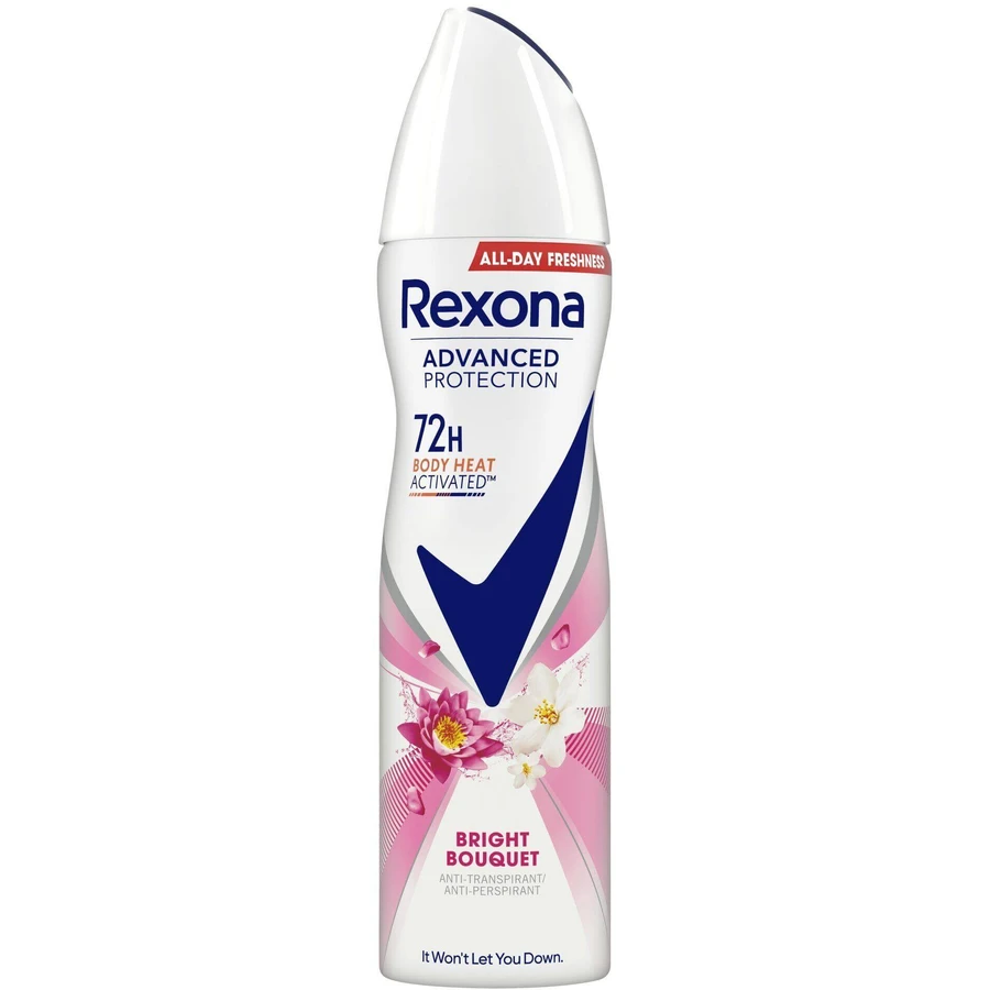 Rexona Яскравий букет антиперспірант-спрей 150 мл: ціни та характеристики
