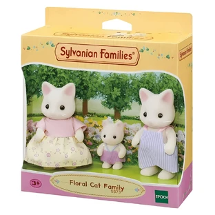 Набір з 3 фігурок Родина квіткових кошенят Sylvanian Families, +3 роки, Епоха