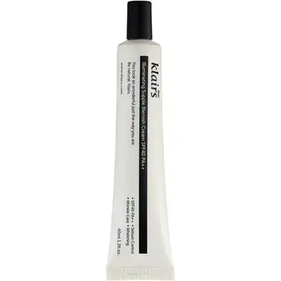 Гипоаллергенный иллюминирующий BB-крем SPF 40 PA++++, 40 мл, Klairs: цены и характеристики