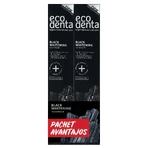 Вугільна зубна паста та відбілювач Teavigo Black, 75 мл + 75 мл, Ecodenta: ціни та характеристики