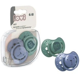 LOVI Dynamic Soother Hey 6-18m 2 шт.