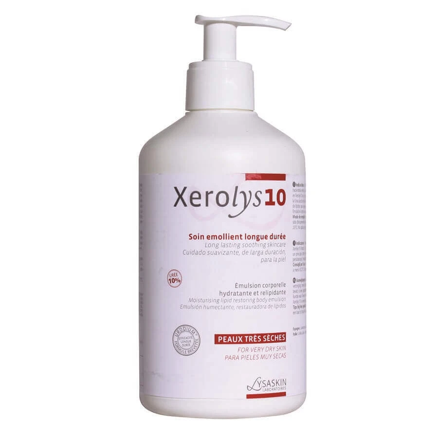 Емульсія для сухої шкіри Xerolys 10, 500 мл, Lab Lysaskin: ціни та характеристики