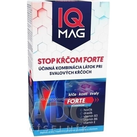 IQ MAG STOP Cramps FORTE 1×60 шт, дієтична добавка IQ MAG STOP Cramps FORTE, дієтична добавка: ціни та характеристики