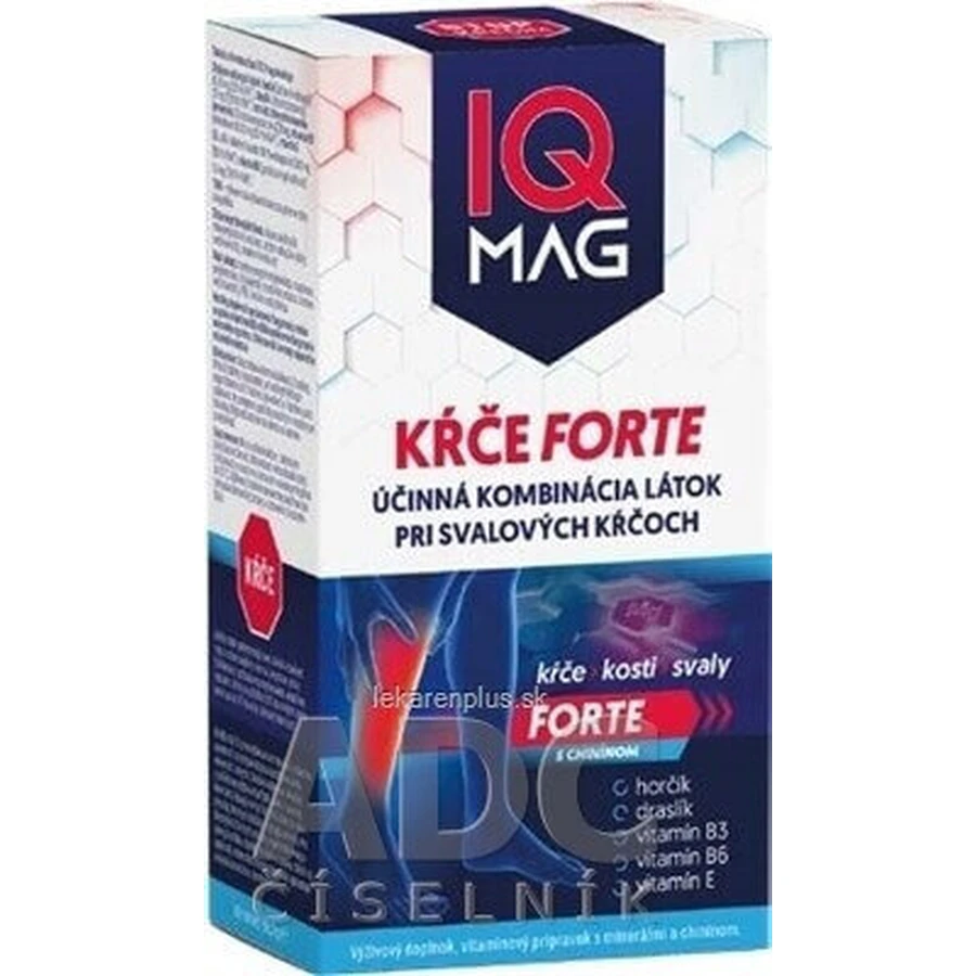 IQ MAG STOP Cramps FORTE 1×60 шт, дієтична добавка IQ MAG STOP Cramps FORTE, дієтична добавка: ціни та характеристики