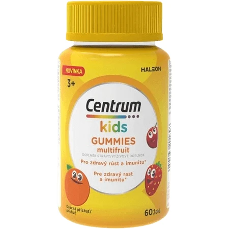 Centrum Kids Gummies полівітамінні для дітей мультифруктове желе 60 шт: ціни та характеристики