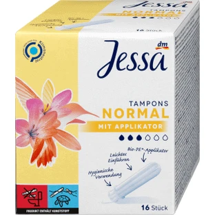Прокладки Jessa Normal з аплікатором, 16 шт.