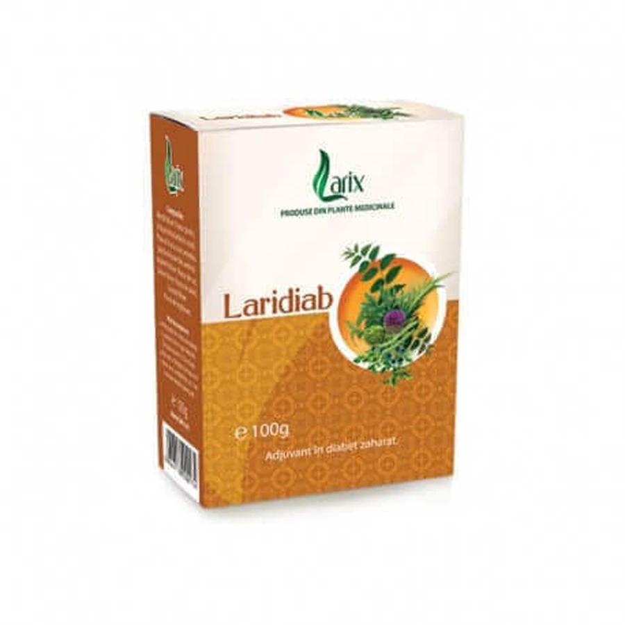 Чай Ларідіаб, 100 г, Larix: ціни та характеристики