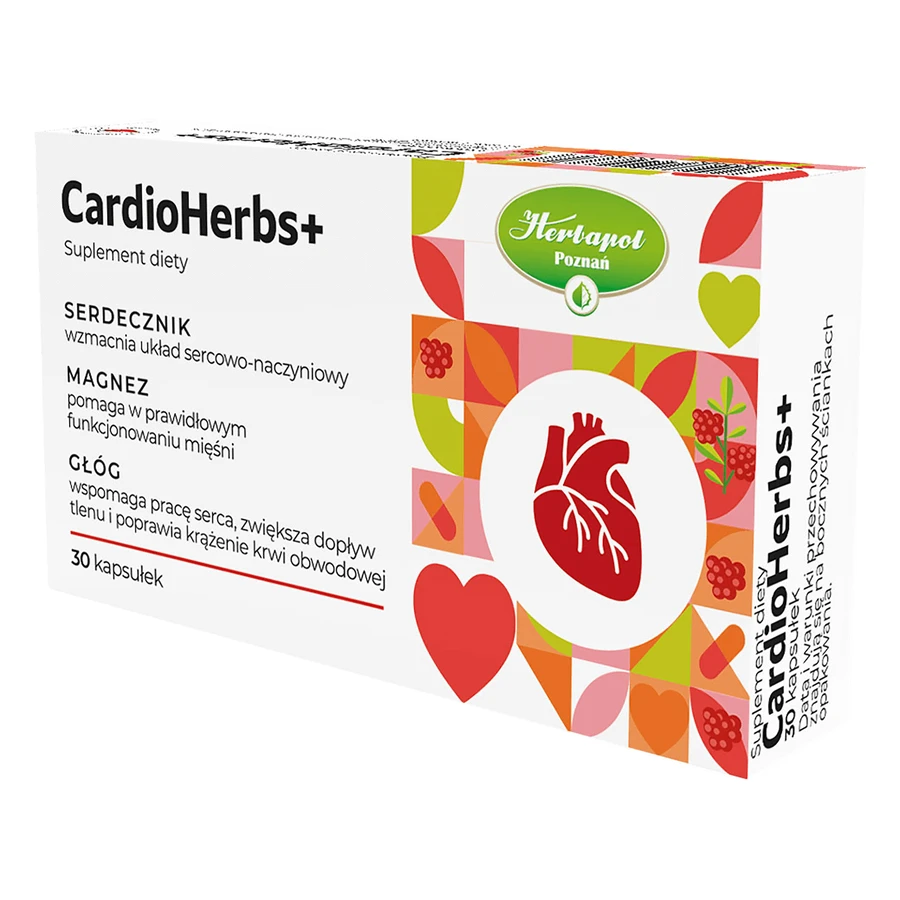 CardioHerbs+, 30 капсул: цены и характеристики