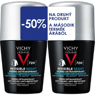 La Roche-Posay Vichy Homme Invisible Resist 72H Антиперспирант для мужчин 2 x 50 мл