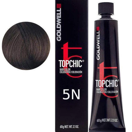 Goldwell Top Chic Перманентная краска для волос 5N 60 мл 60 мл: цены и характеристики