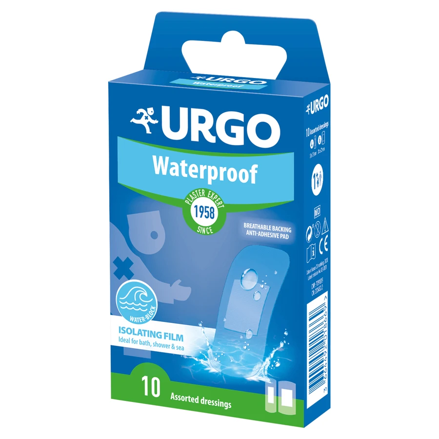 Urgo Waterproof, пластирі, 10 шт.: ціни та характеристики