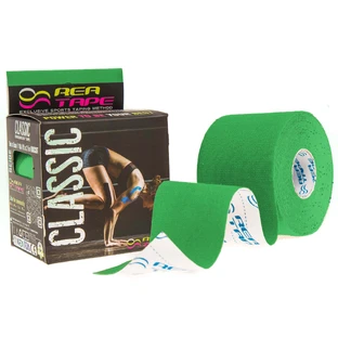 Rea Tape Classic, кинезиологическая пломба, зеленая, 5 см x 5 м